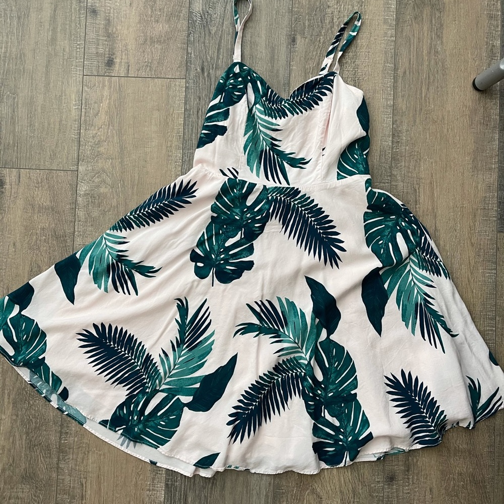 Summer tropical dress